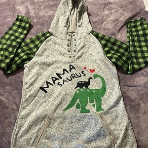 Maternity hoodie dinosaur 🦕